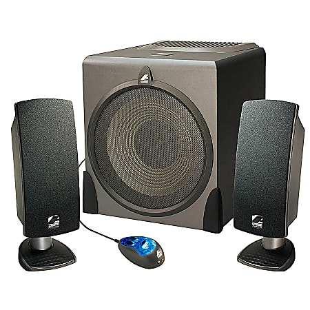 Acoustic Authority® A-3640RB Pro Series Multimedia 3-Piece Speaker System