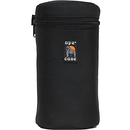 Ape Case ACLC12 Carrying Case Lens - Black - Nylon - 8" Height x 4.3" Diameter