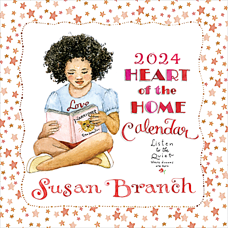 2024 TF Publishing Art & Design Wall Calendar, 12" x 12", Heart of the Home, January To December