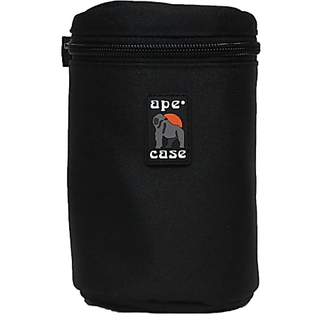 Ape Case Carrying Case Lens - Black - Nylon - 6.3" Height x 4" Width x 4" Depth