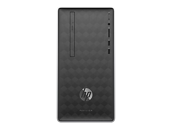 HP Pavilion 590-p0040 Desktop PC, AMD Ryzen™ 5, 8GB Memory, 1TB Hard Drive, Windows® 10 Home