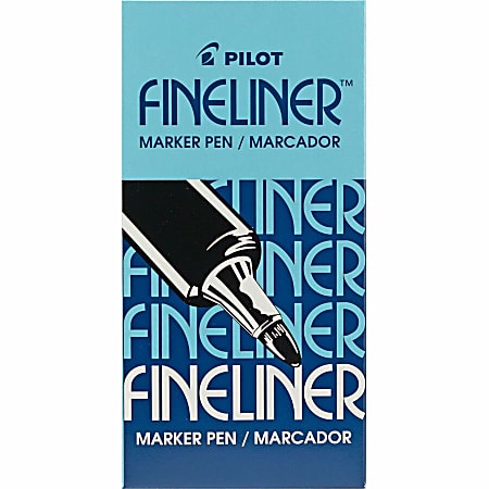 Pilot Fineliner Markers - Fine Pen Point - 0.7 mm Pen Point Size - Black - Black Barrel - Acrylic Fiber Tip - 1 Each Pilot Fineliner Markers - Fine Pen Point - 0.7 mm Pen Point Size - Black - Black Barrel - Acrylic Fiber Tip - 1 Each
