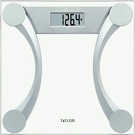 Taylor 76024192 Clear Glass Digital Scale - 400
