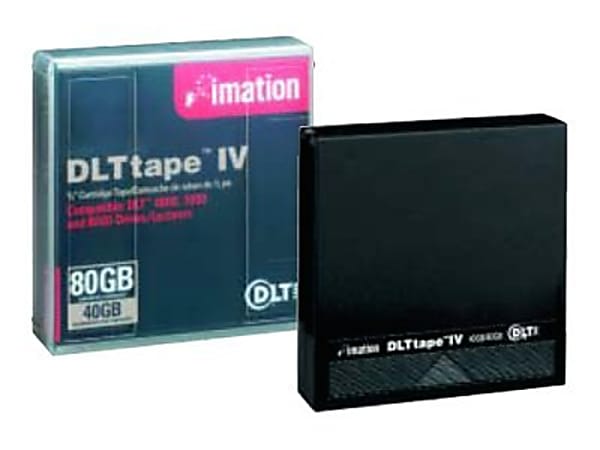 Imation DLTtape IV Labeled Tape Cartridge