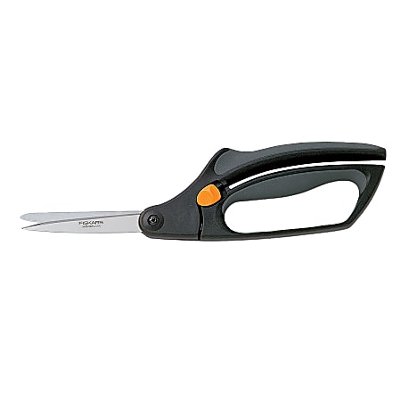 Fiskars® Easy Action Scissors, 8", Gray, Pointed