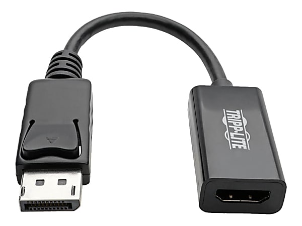 Tripp Lite DisplayPort To HDMI 2.0 Adapter, 6&#x27;,