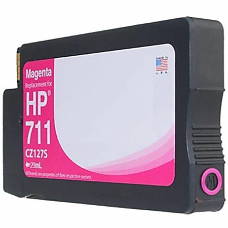 Clover Imaging Group Wide Format - 29 ml - magenta - compatible - remanufactured - ink cartridge (alternative for: HP 711, HP CZ131A) -  - WH711M