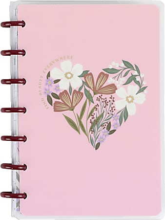 2023-2024 Happy Planner Monthly/Weekly Mini Planner, 4-3/5" x 7", Made To Bloom, July 2023 To June 2024, PPMD12-128