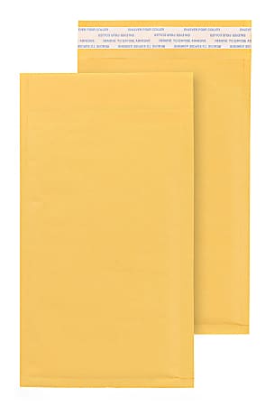 Office Depot® Brand Self-Sealing Bubble Mailers, Size 00, 5 3/8" x 9 1/8", Pack Of 250