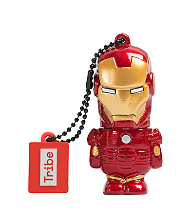 Tribe Marvel USB 2.0 Flash Drive, 16GB, Iron Man, FD016504