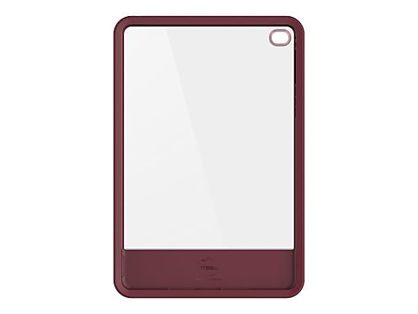 OtterBox Statement Series Case iPad mini 4 Back cover for tablet genuine leather polycarbonate rubber clear maroon for iPad mini 4 4th generation - Office Depot