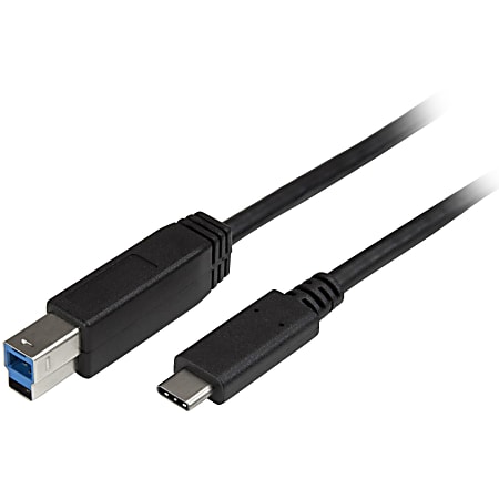 StarTech.com USB C To USB B Printer Cable,