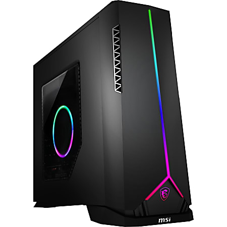 MSI Aegis SE 10th 10SI-231US Gaming Desktop Computer - Intel Core i5 10th Gen i5-10400F Hexa-core (6 Core) 2.90 GHz - 16 GB RAM DDR4 SDRAM - 512 GB 2.5" Serial ATA SSD - Black - Intel H410M-PRO Chip - Windows 10 Home