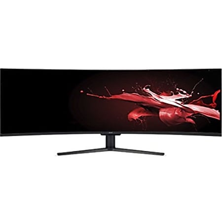 Acer EI491CR 49" Class LCD Monitor - 32:9 - Black - 49" Viewable - Vertical Alignment (VA) - LED Backlight - 3840 x 1080 - 16.7 Million Colors - FreeSync 2 - 400 Nit - 4 ms - 120 Hz Refresh Rate - HDMI - DisplayPort