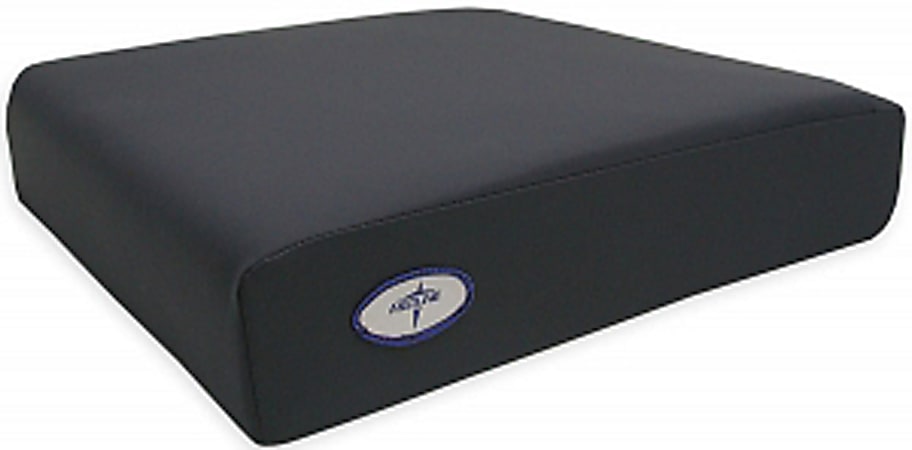 Medline Visco Cushion, 22" x 18", Black