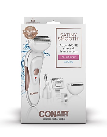 Conair® All-In-One Shave And Trim System, White