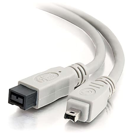 C2G 2m IEEE-1394b FireWire 800 9-pin to 4-pin Cable (6.5ft)