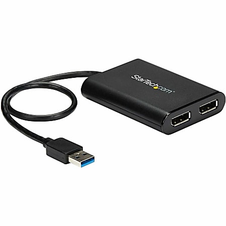 StarTech.com USB To Dual DisplayPort Adapter