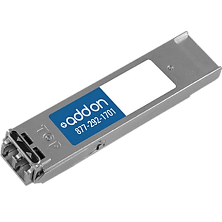 AddOn HP JD507A Compatible TAA Compliant 10GBase-ER XFP Transceiver (SMF, 1550nm, 40km, LC, DOM) - 100% compatible and guaranteed to work