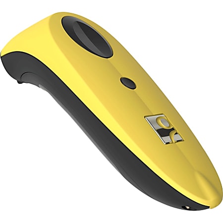 Socket Mobile CHS 7Qi, 1D/2D Imager Barcode Scanner, Yellow-Antimicrobial with Batteries, AC Adapter, Charging Cable, Lanyard