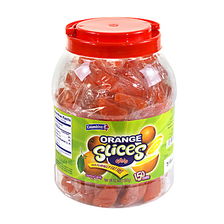 Colombina Fruit Slices, Orange, 5-Lb Jar