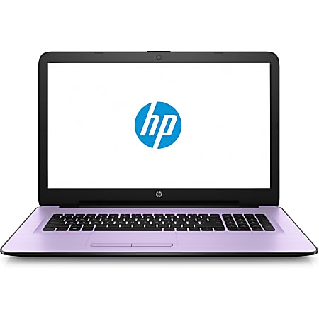 HP 17-x100 17-x105cy 17.3" Notebook - 1600 x 900 - Core i3 i3-7100U - 8 GB RAM - 1 TB HDD - Soft Lilac - Refurbished - Windows 10 Home 64-bit - Intel HD Graphics 620 - BrightView - Bluetooth - 8.25 Hour Battery Run Time