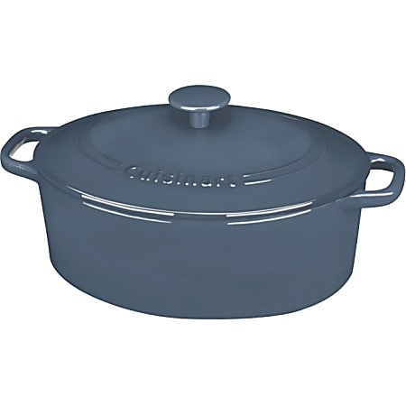 Cuisinart Chef's Classic CI755-30BG Casserole - 5.5 quart Sauce Pot - Cast Iron - Oven Safe