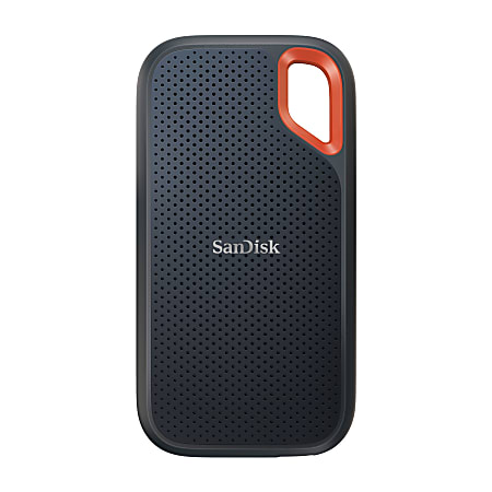 SanDisk® Extreme Portable External Solid State Drive, 1TB, Black, SDSSDE60-1T00-G25