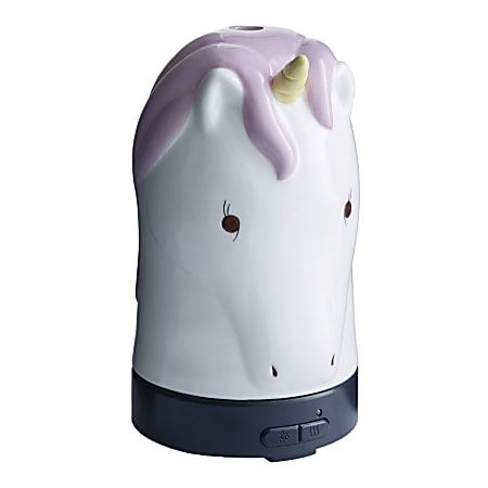 Airome Ultrasonic Essential Oil Diffuser, 6-1/4" x 3-3/4", Unicorn