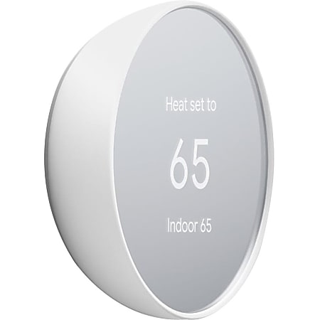 Google™ Nest HVAC System Programmable Smart Thermostat With