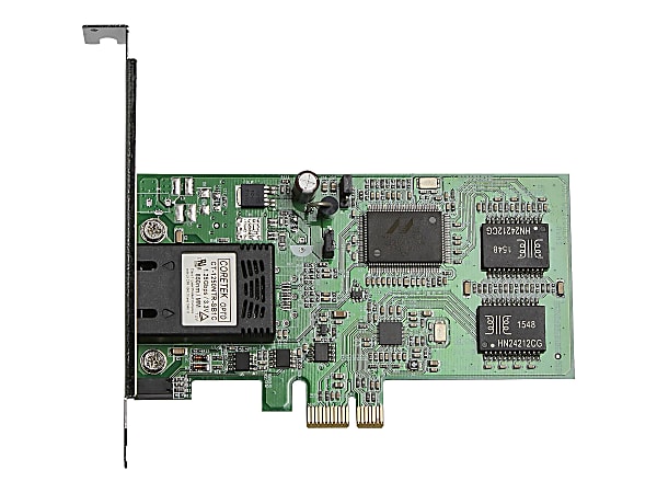 StarTech.com PCI Express (PCIe) Gigabit Ethernet Multimode SC Fiber Network Card Adapter