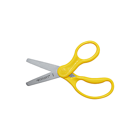 Westcott® Hard Handle Kids Value Scissors, 5", Blunt,