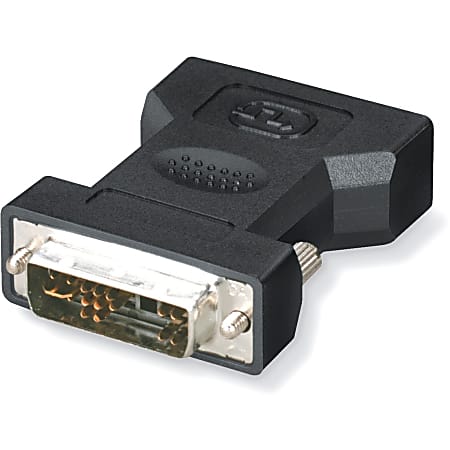 Black Box DVI to VGA Video Adapter - 1 x DVI Female Video - 1 x HD-15 Male VGA