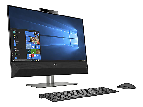 HP Pavilion 24-xa0020 All-In-One PC, 23.8" Full HD Touch Screen, AMD A5 Quad Core, 8 GB Memory, 2 TB Hard Drive, Windows 10 Home