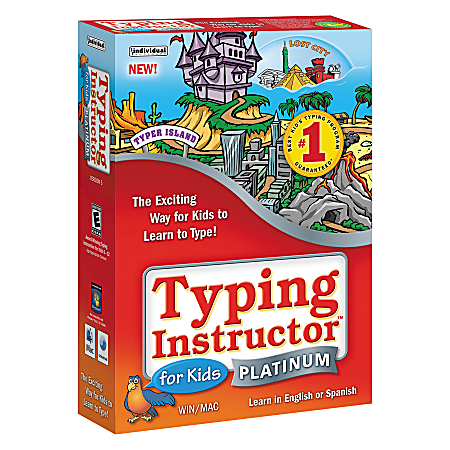 Typing Instructor™ For Kids Platinum, For PC/Mac, Traditional Disc