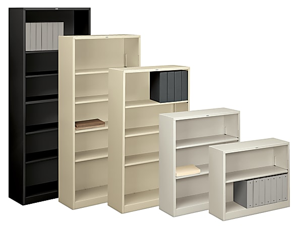 HON® Brigade® Steel Modular Shelving Bookcase, 2 Shelves,