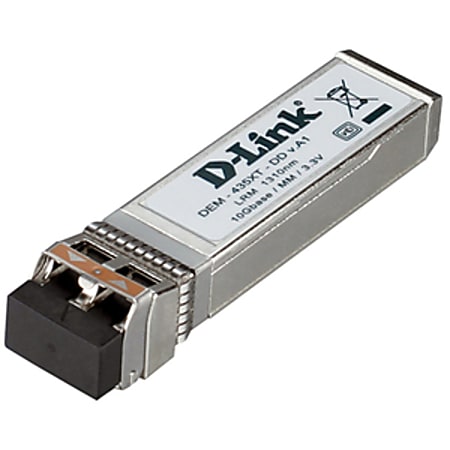 D-Link DEM-435XT-DD SFP+ Module - 1 x 10GBase-LRM Network