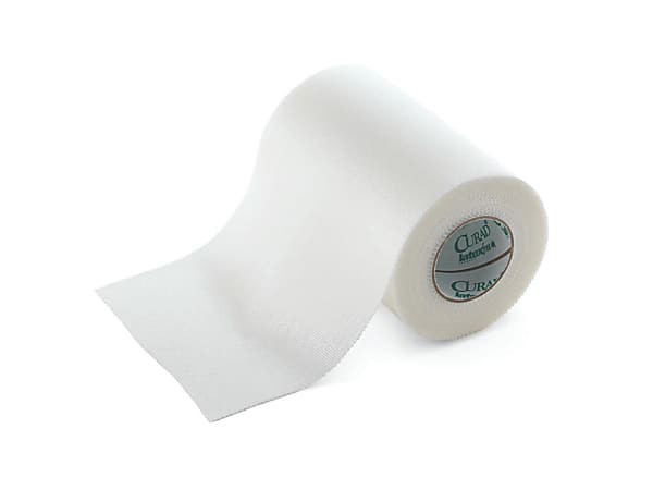 CURAD® Cloth Silk Adhesive Tape, 3" x 10 Yd., White, Box Of 4