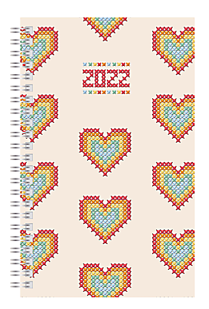 Office Depot® Brand Weekly/Monthly Planner, 5" x 8", Knitted Goodness, January To December 2022, RY21KTGDNS002