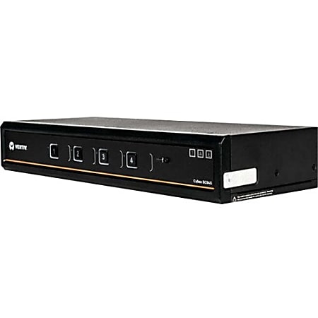 VERTIV Cybex SC945DPHC-400 KVM Switchbox - 4 Computer(s) - 3840 x 2160 - 10 x USBHDMI - 4 x DisplayPort