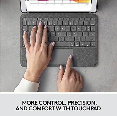 Logitech Combo Touch KeyboardCover Case Apple Logitech iPad 7th