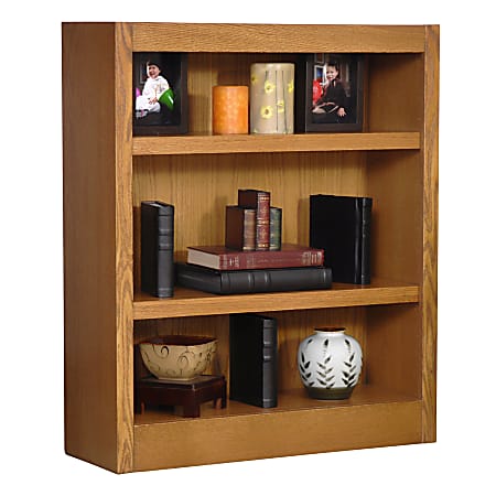 Concepts In Wood Bookcase, 3 Shelves, Dry Oak