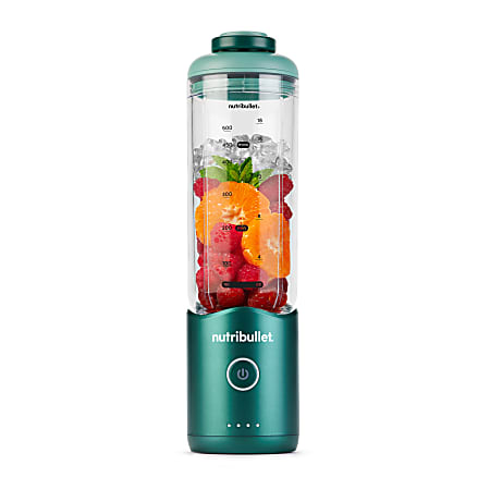 Nutribullet Flex Portable Blender, 22.4 Oz, Forest Green, Total Qty 1