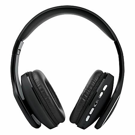 Volkano Phonic Series Bluetooth® Over-Ear Headphones, Black