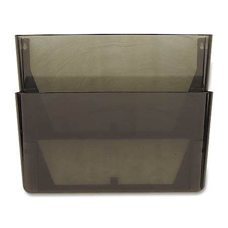 OIC® Wall Mountable Space-Saving Files, Letter Size, Smoke