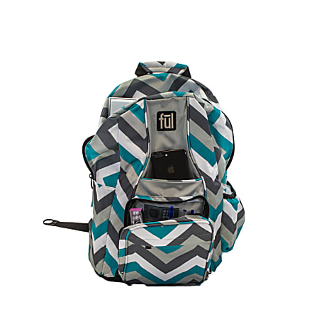 ful Dash School Laptop Backpack, Teal