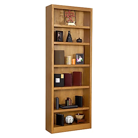 Concepts In Wood Bookcase, 6 Shelves, Dry Oak