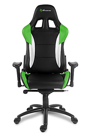 Arozzi Verona Pro V2 High Back Gaming Chair GreenBlack - Office Depot