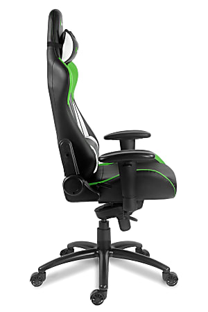 Arozzi Verona Pro V2 High Back Gaming Chair GreenBlack - Office Depot