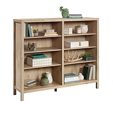 Sauder Pacific View 48 H 8 Shelf Horizontal Bookcase Prime